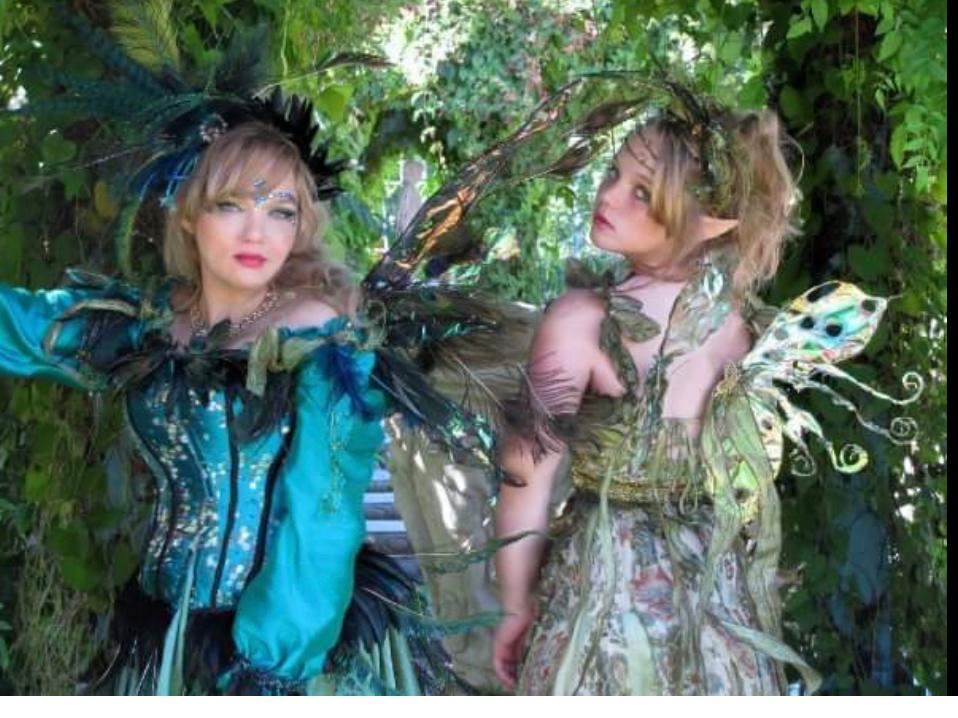 Two Ladies for Renaissance Festival Costumes Houston 